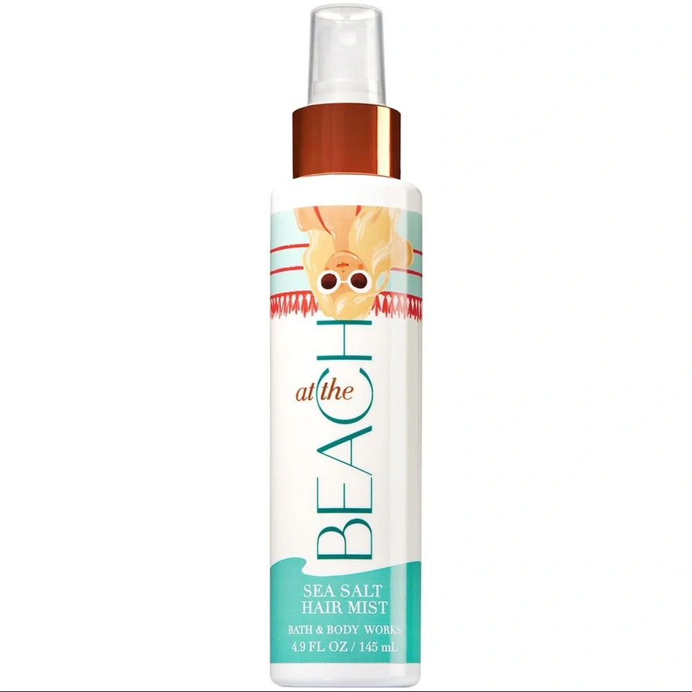 🆕 AT THE BEACH 🌊- Sea Salt Hair Mist - Bath & Body Works RARE